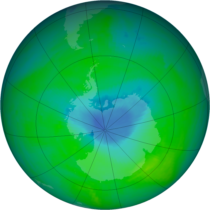 Ozone Map 1984-12-02